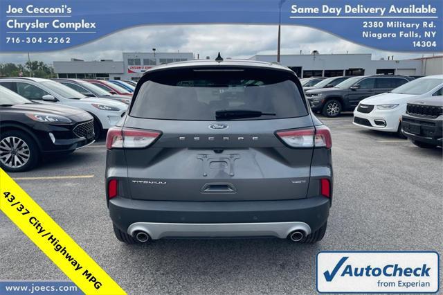 used 2021 Ford Escape car, priced at $20,500