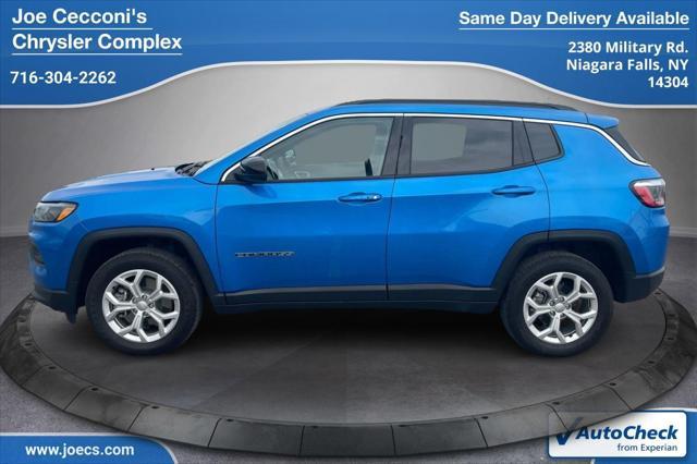 used 2024 Jeep Compass car, priced at $25,000