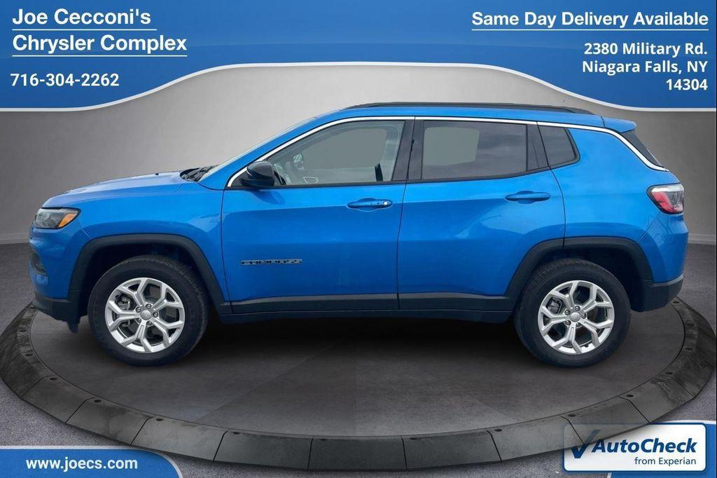 used 2024 Jeep Compass car, priced at $23,000