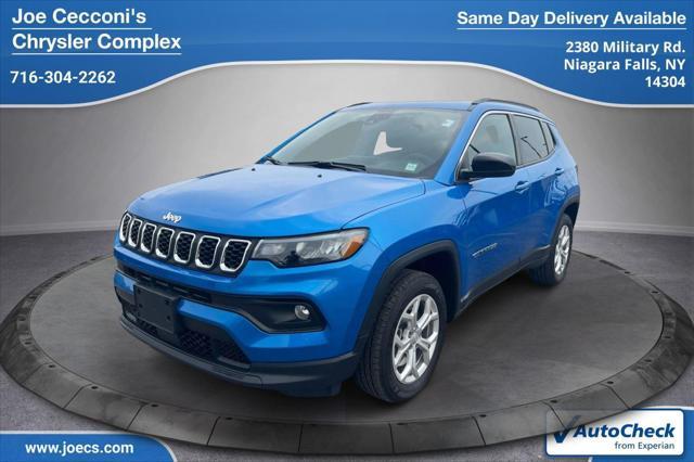 used 2024 Jeep Compass car, priced at $25,000