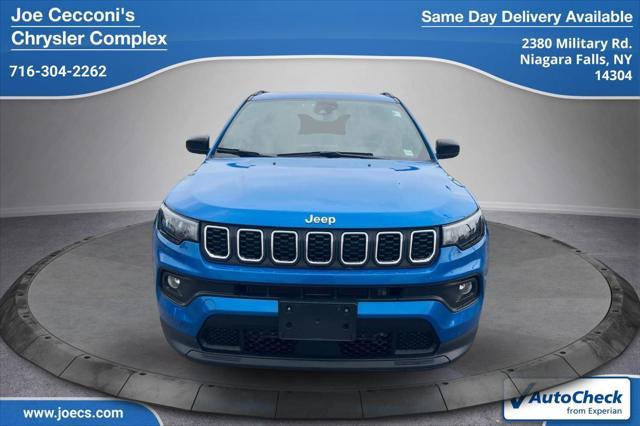 used 2024 Jeep Compass car, priced at $25,000