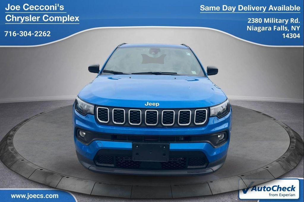 used 2024 Jeep Compass car, priced at $23,000
