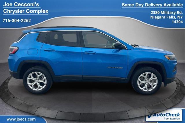 used 2024 Jeep Compass car, priced at $25,000