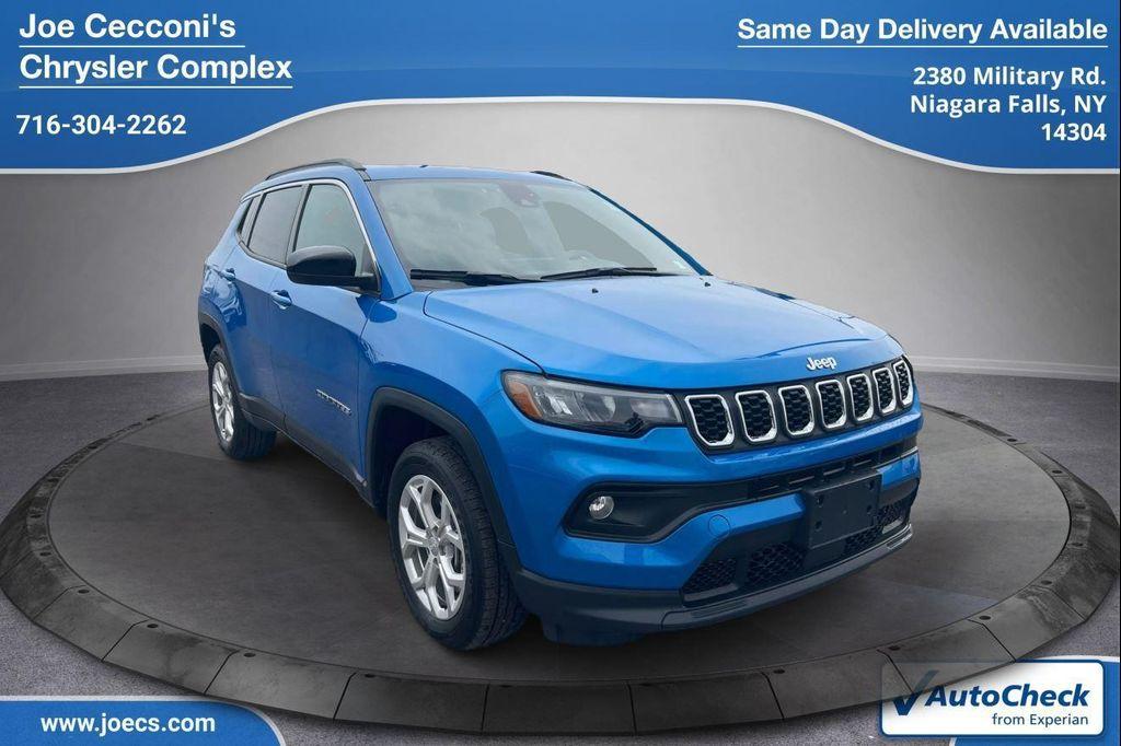 used 2024 Jeep Compass car, priced at $23,000