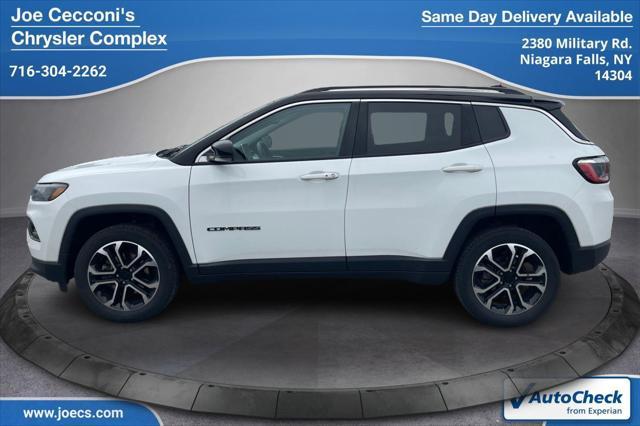used 2022 Jeep Compass car, priced at $23,000