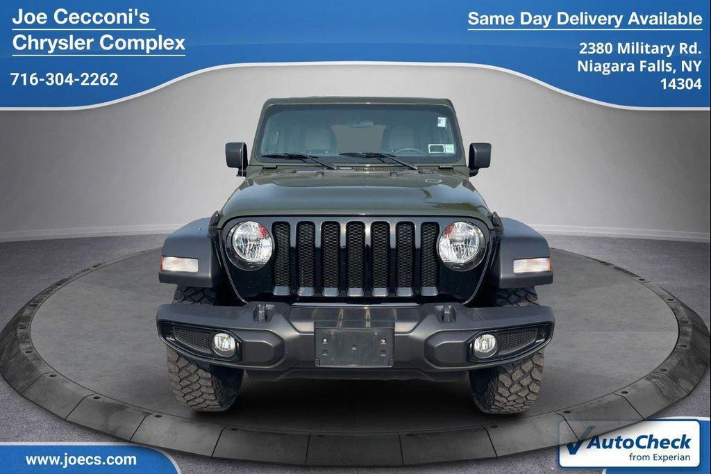 used 2021 Jeep Wrangler Unlimited car, priced at $28,000