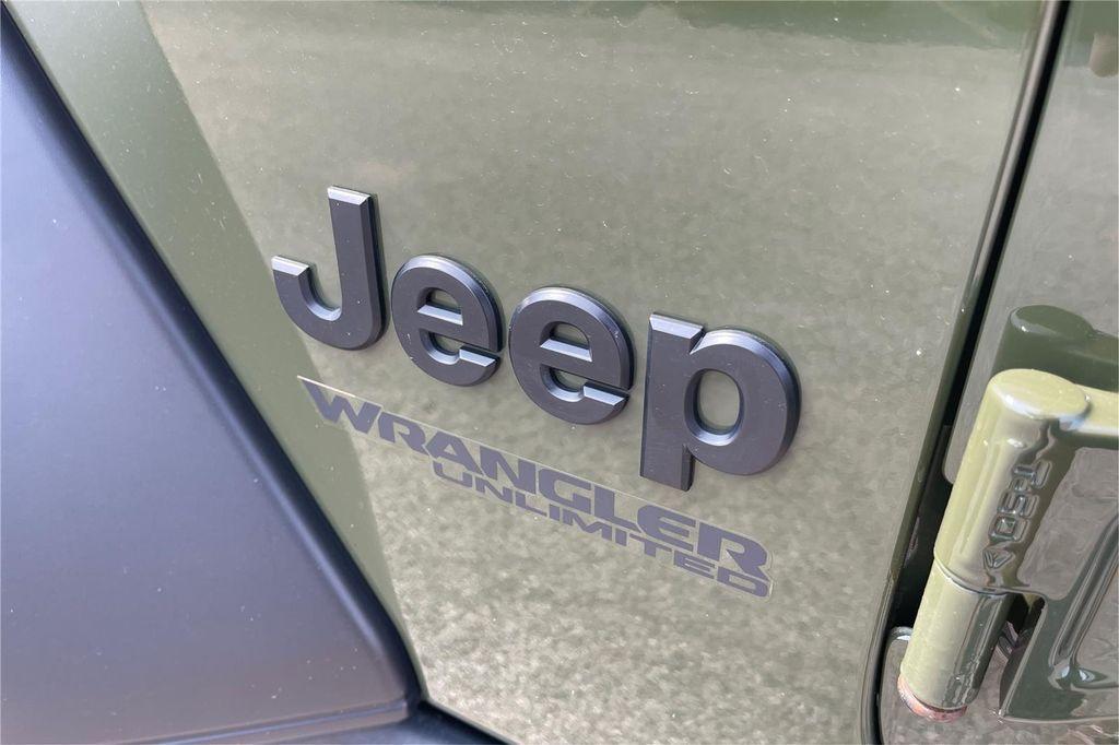 used 2021 Jeep Wrangler Unlimited car, priced at $28,000