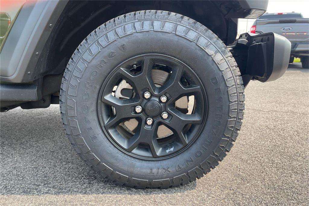used 2021 Jeep Wrangler Unlimited car, priced at $28,000