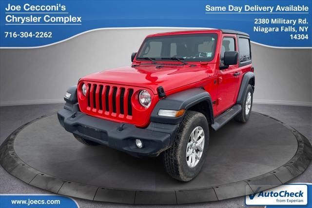 used 2023 Jeep Wrangler car, priced at $31,500