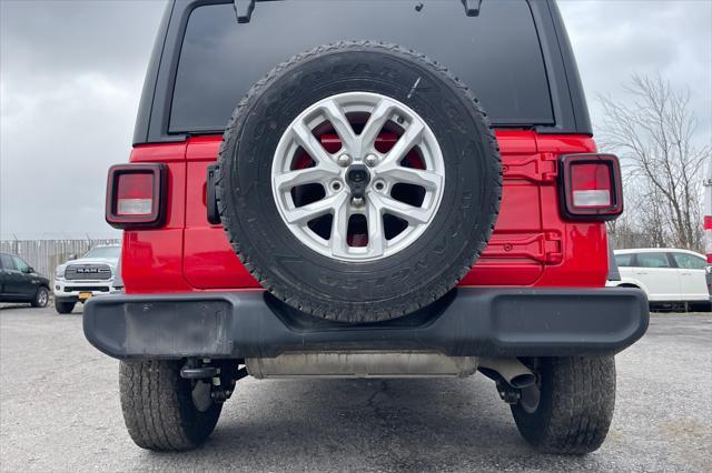 used 2023 Jeep Wrangler car, priced at $31,500