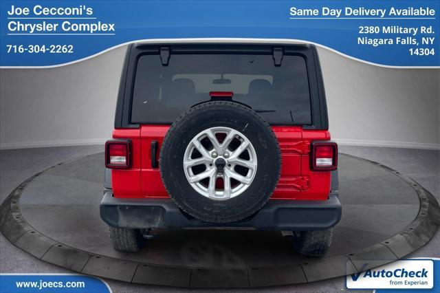 used 2023 Jeep Wrangler car, priced at $31,000
