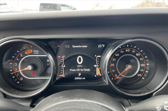used 2023 Jeep Wrangler car, priced at $31,500