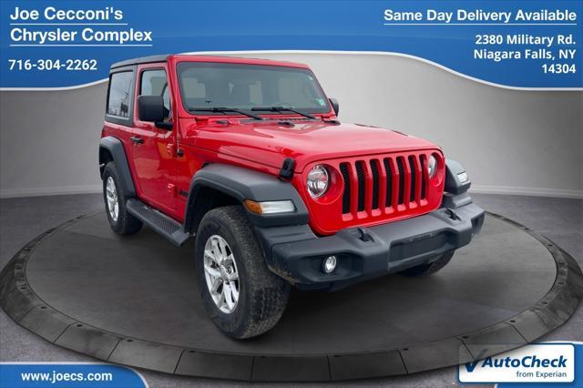used 2023 Jeep Wrangler car, priced at $31,500