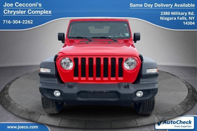 used 2023 Jeep Wrangler car, priced at $31,500