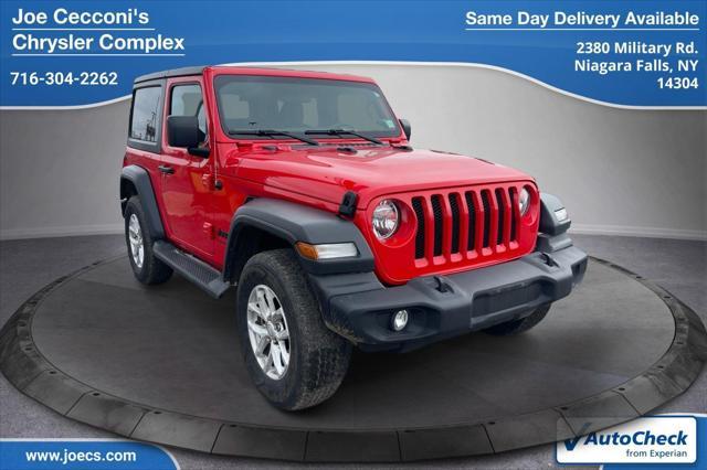 used 2023 Jeep Wrangler car, priced at $31,000