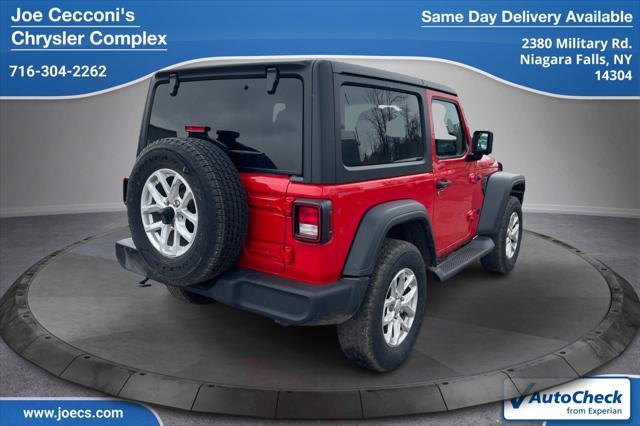 used 2023 Jeep Wrangler car, priced at $31,500