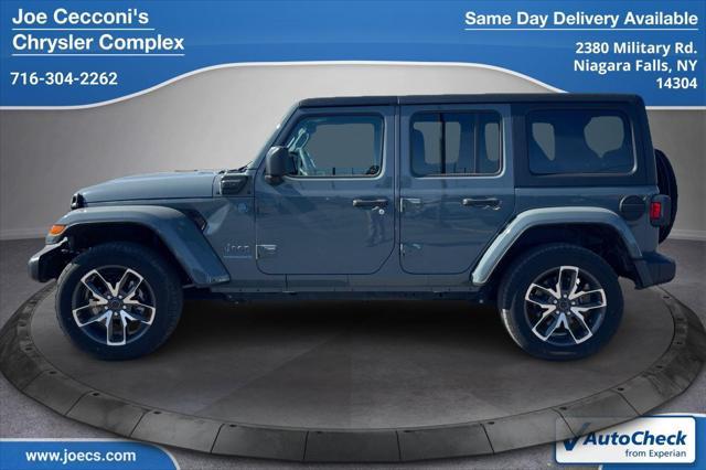 used 2024 Jeep Wrangler 4xe car, priced at $37,500