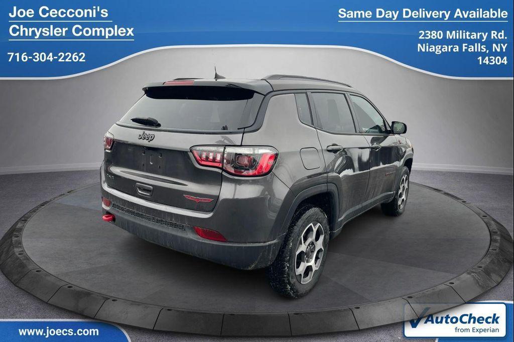 used 2022 Jeep Compass car, priced at $25,000