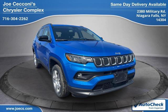 used 2022 Jeep Compass car, priced at $21,500