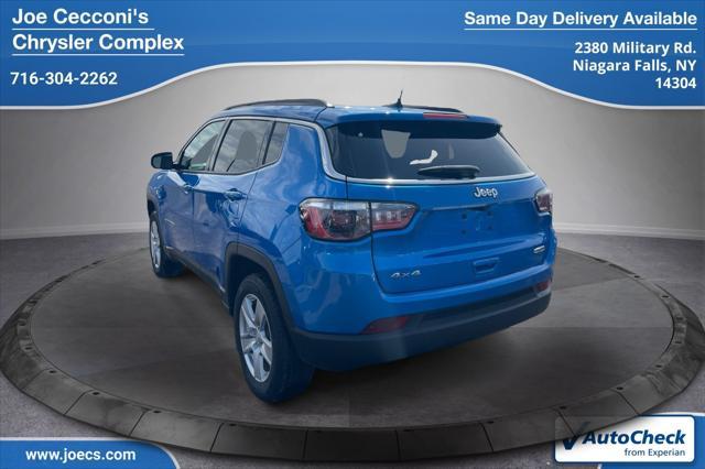 used 2022 Jeep Compass car, priced at $21,500