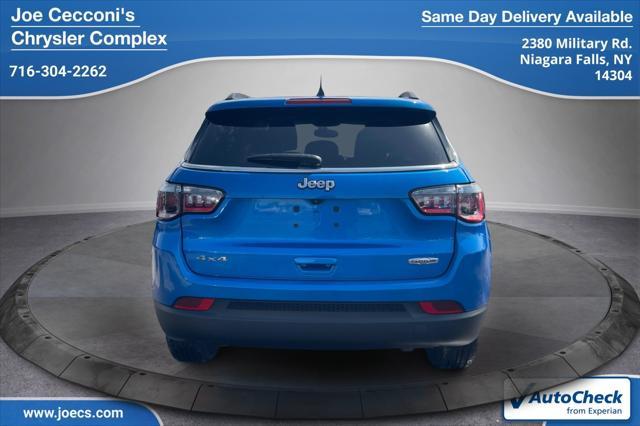used 2022 Jeep Compass car, priced at $21,500