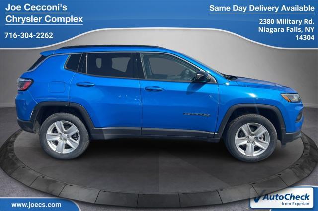used 2022 Jeep Compass car, priced at $21,500