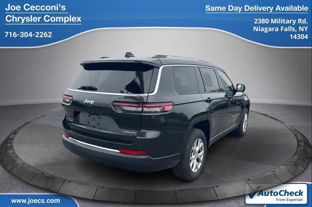 used 2022 Jeep Grand Cherokee L car, priced at $33,500