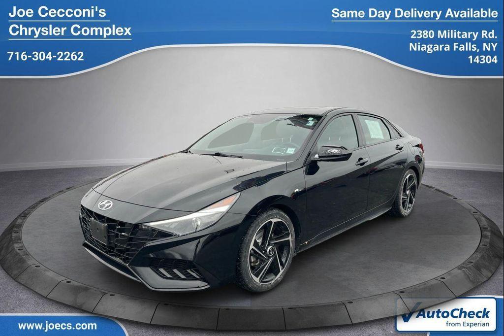 used 2023 Hyundai Elantra car, priced at $21,500