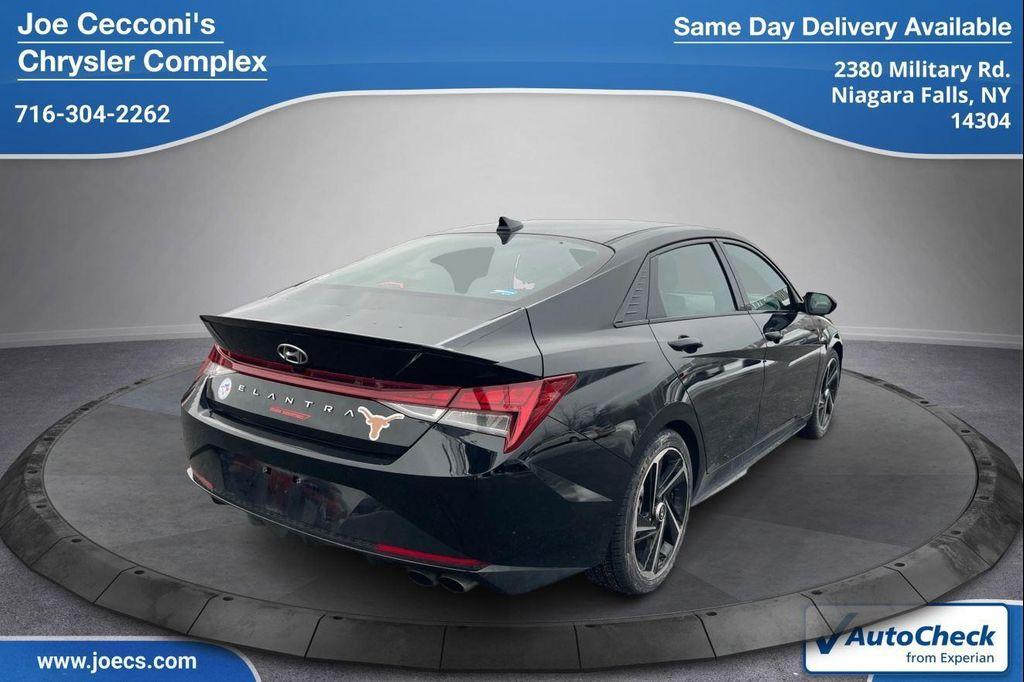 used 2023 Hyundai Elantra car, priced at $21,500