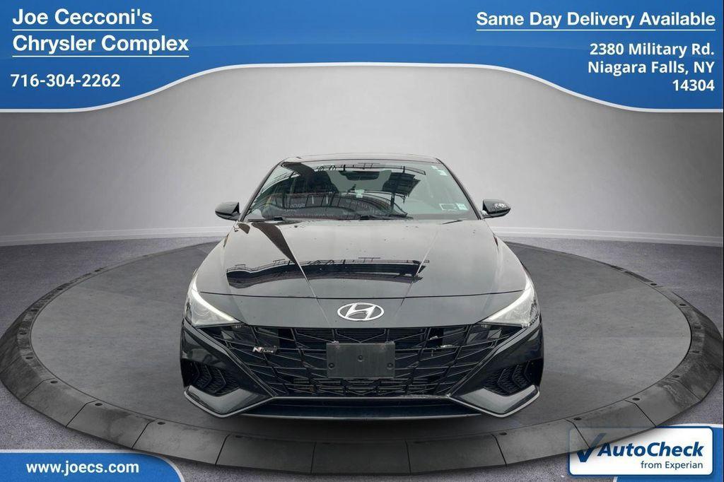 used 2023 Hyundai Elantra car, priced at $21,500