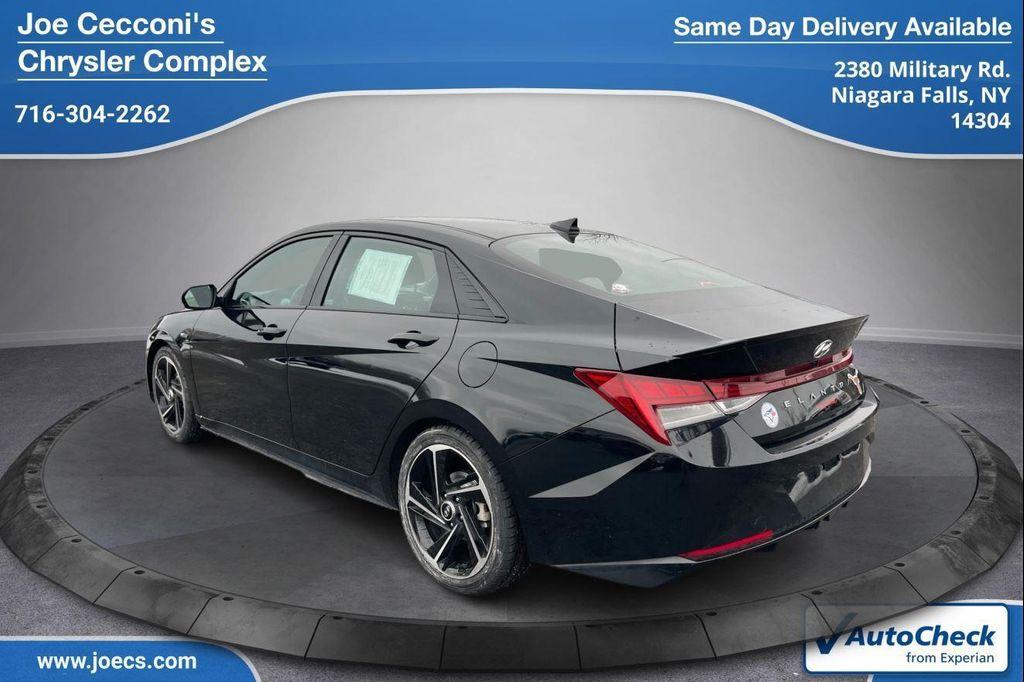 used 2023 Hyundai Elantra car, priced at $21,500