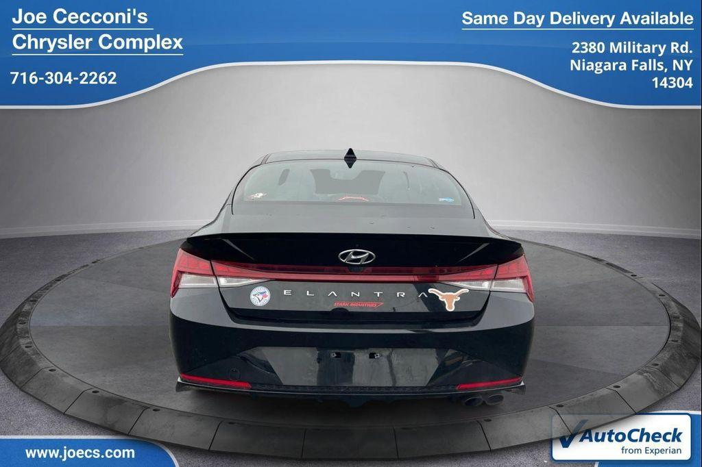 used 2023 Hyundai Elantra car, priced at $21,500