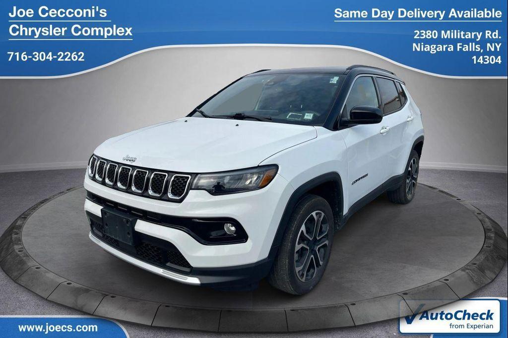 used 2023 Jeep Compass car, priced at $25,500