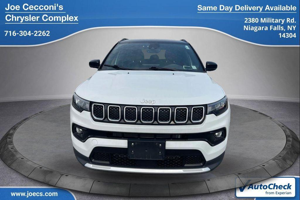 used 2023 Jeep Compass car, priced at $25,500