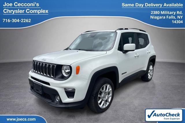 used 2021 Jeep Renegade car, priced at $19,590