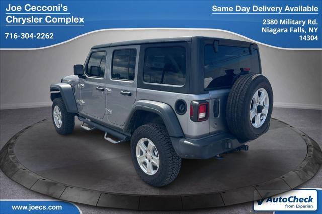 used 2020 Jeep Wrangler Unlimited car, priced at $28,000
