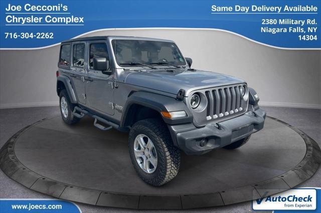 used 2020 Jeep Wrangler Unlimited car, priced at $28,500