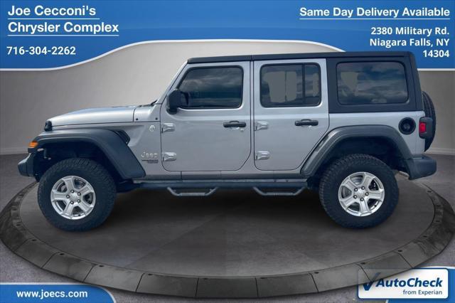 used 2020 Jeep Wrangler Unlimited car, priced at $28,000