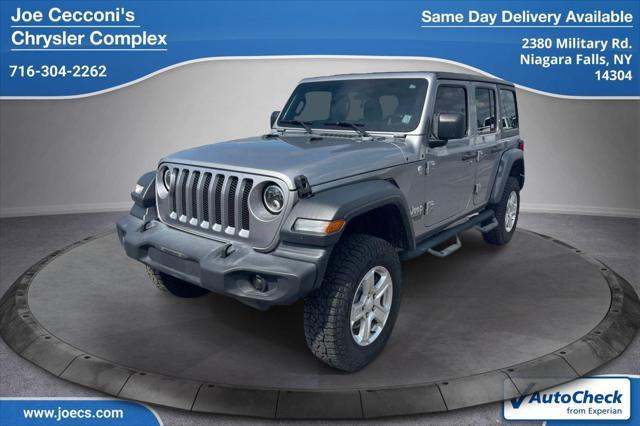 used 2020 Jeep Wrangler Unlimited car, priced at $28,000