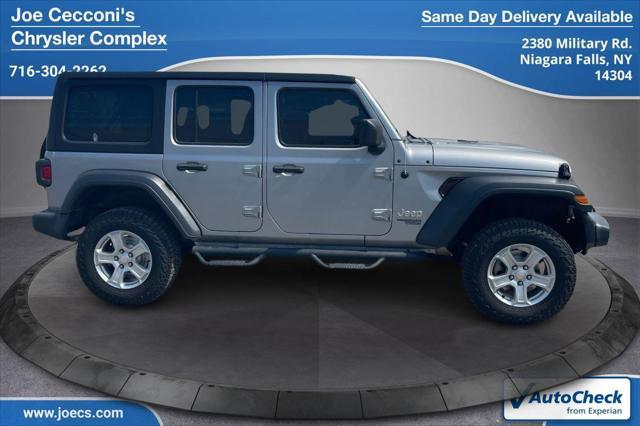 used 2020 Jeep Wrangler Unlimited car, priced at $28,000