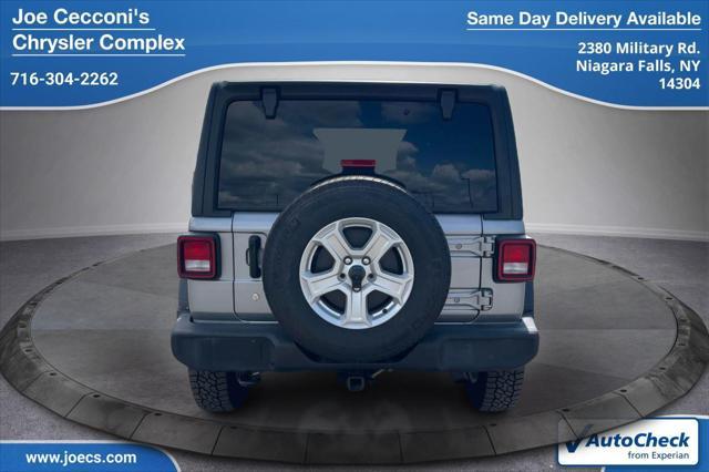 used 2020 Jeep Wrangler Unlimited car, priced at $28,000