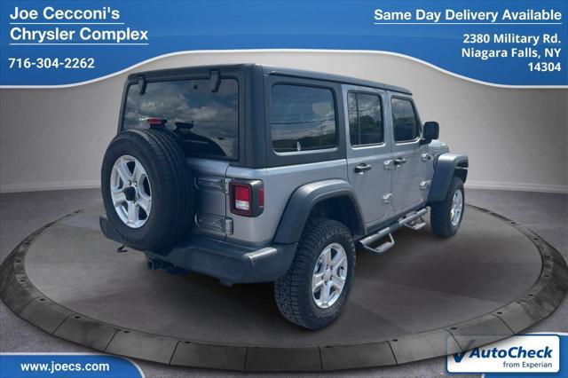 used 2020 Jeep Wrangler Unlimited car, priced at $28,000