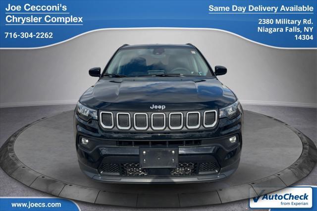 used 2022 Jeep Compass car, priced at $23,000