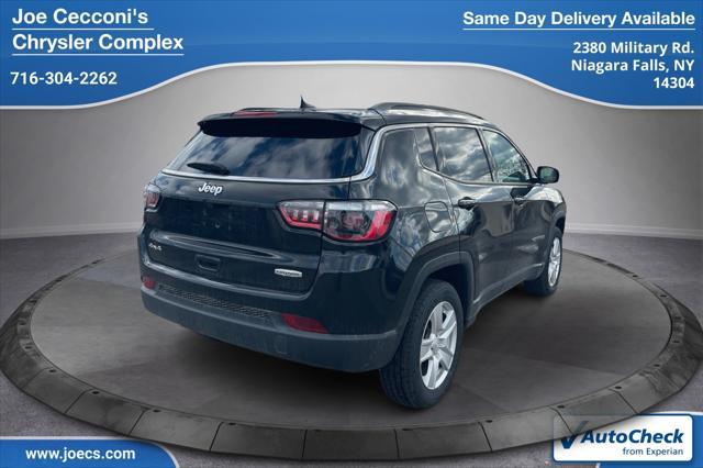 used 2022 Jeep Compass car, priced at $23,000