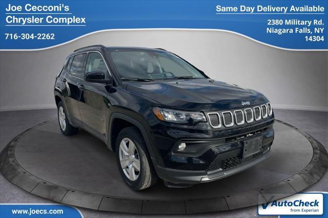 used 2022 Jeep Compass car, priced at $23,001