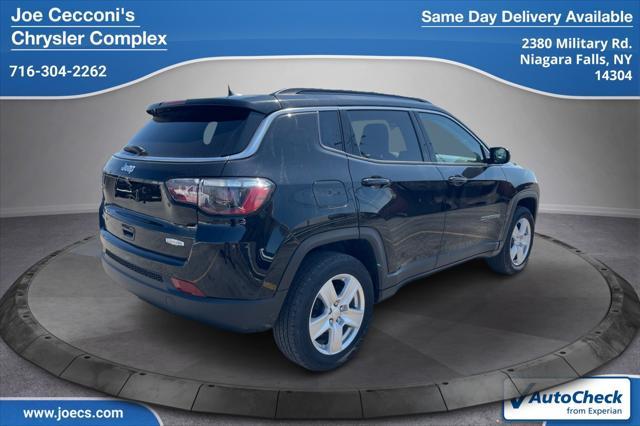 used 2022 Jeep Compass car, priced at $23,000