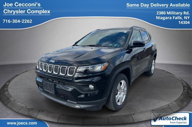 used 2022 Jeep Compass car, priced at $23,000