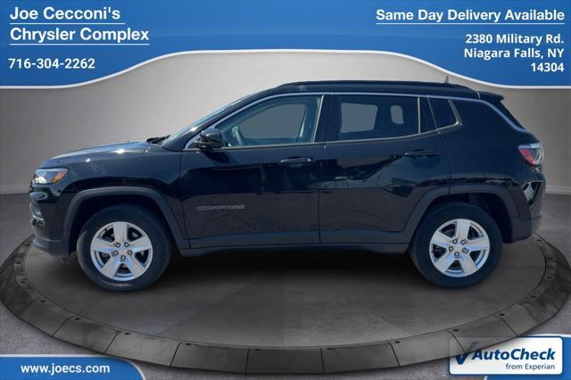 used 2022 Jeep Compass car, priced at $23,000