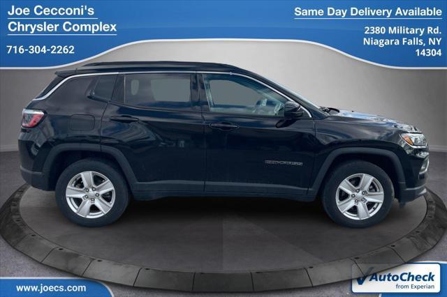 used 2022 Jeep Compass car, priced at $22,500