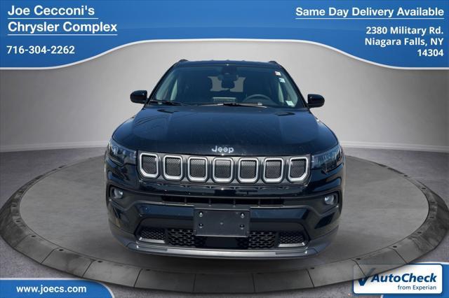 used 2022 Jeep Compass car, priced at $23,000